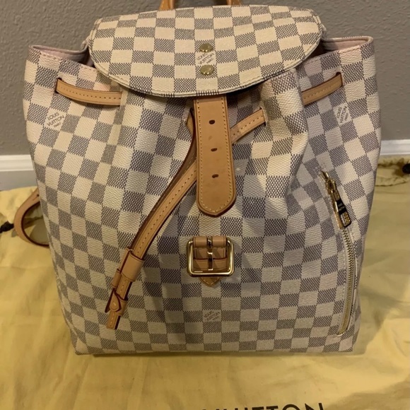 Louis Vuitton Sperone Damier Azur Backpack LV Bag - Picture 2 of 9